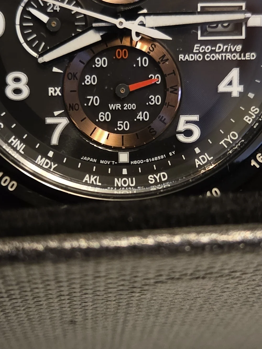 Citizen Eco-Drive Radio Control watch